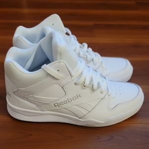 NWOT Reebok White High Top Shoes